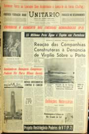 Página do jornal Unitário de abril de 1963