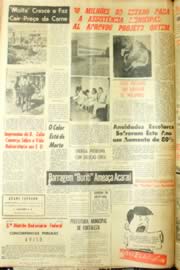 Página do jornal Unitário de abril de 1963