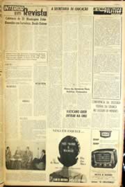 Página do jornal Unitário de abril de 1963