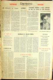 Página do jornal Unitário de abril de 1963