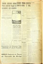 Página do jornal Unitário de abril de 1963