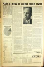 Página do jornal Unitário de maio de 1963