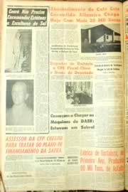 Página do jornal Unitário de maio de 1963