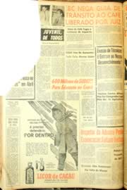 Página do jornal Unitário de maio de 1963