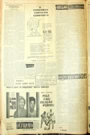 Página do jornal Unitário de maio de 1963