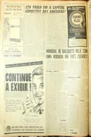 Página do jornal Unitário de maio de 1963