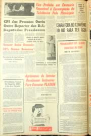 Página do jornal Unitário de maio de 1963