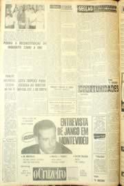 Página do jornal Unitário de maio de 1963