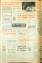 Página do jornal Unitário de maio de 1963