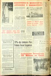 Página do jornal Unitário de maio de 1963