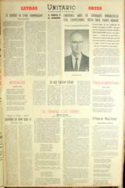 Página do jornal Unitário de maio de 1963