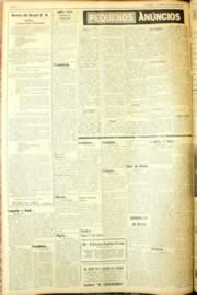 Página do jornal Unitário de maio de 1963