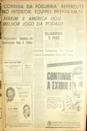 Página do jornal Unitário de junho de 1963