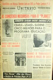 Página do jornal Unitário de junho de 1963