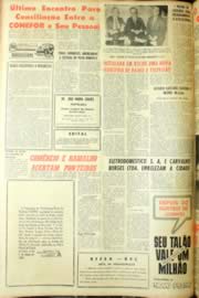 Página do jornal Unitário de junho de 1963