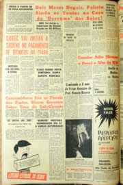 Página do jornal Unitário de junho de 1963