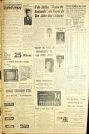 Página do jornal Unitário de junho de 1963