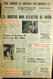 Página do jornal Unitário de janeiro de 1964