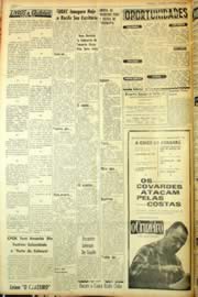 Página do jornal Unitário de janeiro de 1964