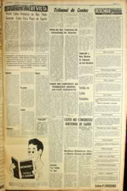 Página do jornal Unitário de janeiro de 1964