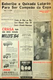 Página do jornal Unitário de janeiro de 1964