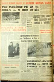 Página do jornal Unitário de janeiro de 1964