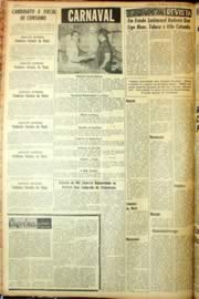 Página do jornal Unitário de janeiro de 1964