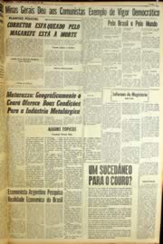 Página do jornal Unitário de janeiro de 1964