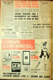 Página do jornal Unitário de janeiro de 1964