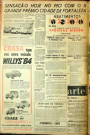 Página do jornal Unitário de janeiro de 1964