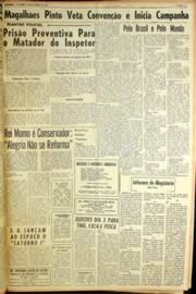 Página do jornal Unitário de janeiro de 1964