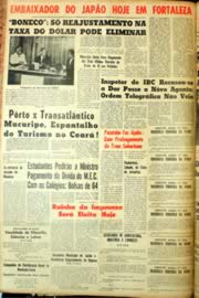 Página do jornal Unitário de janeiro de 1964