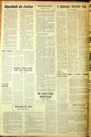 Página do jornal Unitário de fevereiro de 1964