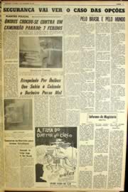 Página do jornal Unitário de fevereiro de 1964