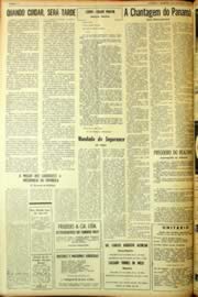 Página do jornal Unitário de fevereiro de 1964
