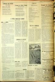 Página do jornal Unitário de fevereiro de 1964