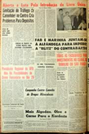 Página do jornal Unitário de fevereiro de 1964