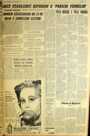 Página do jornal Unitário de fevereiro de 1964