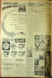 Página do jornal Unitário de fevereiro de 1964