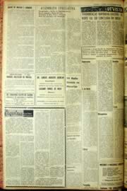 Página do jornal Unitário de fevereiro de 1964
