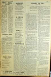 Página do jornal Unitário de março de 1964