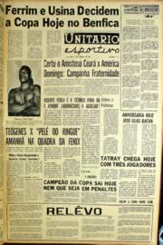 Página do jornal Unitário de março de 1964