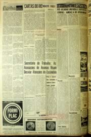 Página do jornal Unitário de março de 1964