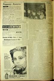 Página do jornal Unitário de março de 1964