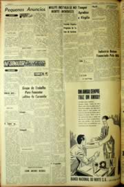 Página do jornal Unitário de março de 1964