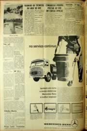 Página do jornal Unitário de março de 1964