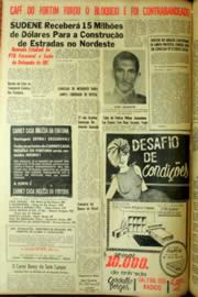Página do jornal Unitário de março de 1964