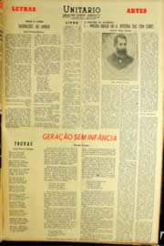 Página do jornal Unitário de março de 1964