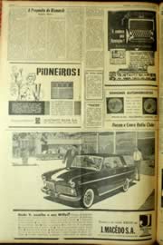 Página do jornal Unitário de março de 1964
