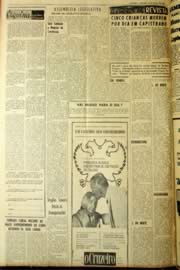 Página do jornal Unitário de março de 1964